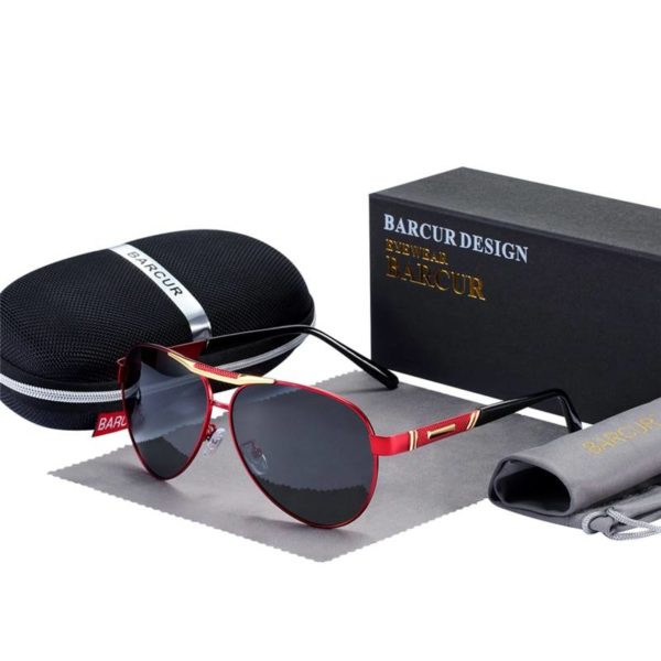 BARCUR Protection UV400 Polarized Sunglasses Travel Driving