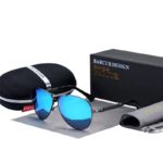 BARCUR Titanium Alloy Pilot Sunglasses Polarized Men’s Women’s