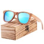 BARCUR Natural Wooden Sunglasses Men’s Polarized Sunglasses