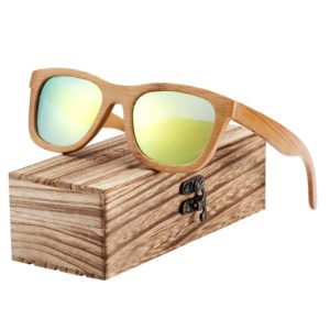 BARCUR Bamboo Sunglasses Retro Vintage BC8210 Sunglasses for Men Sunglasses for Women Wooden Sunglasses