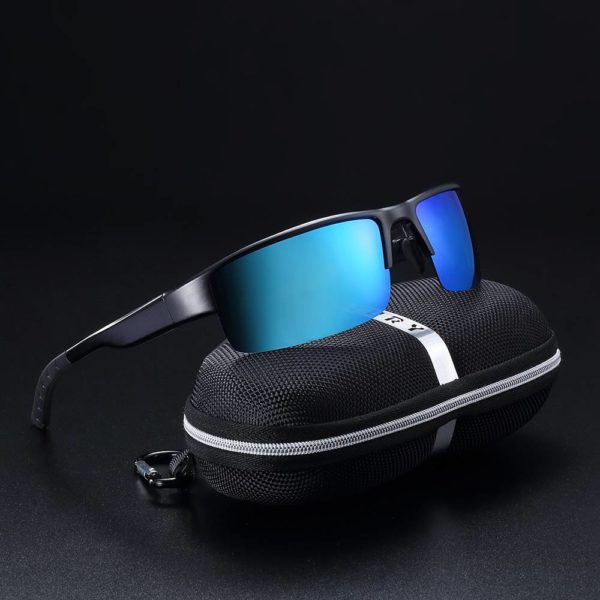 BARCUR TAC Lens Magnesium Aluminum Polarized Sunglasses Men