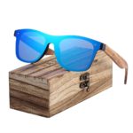 BARCUR Trending Styles Rimless Wooden Sunglasses