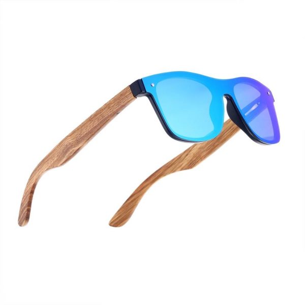 BARCUR Trending Styles Rimless Wooden Sunglasses Men Square Frame Women Sun Glasses BC4126 Sunglasses for Men Sunglasses for Women Wooden Sunglasses