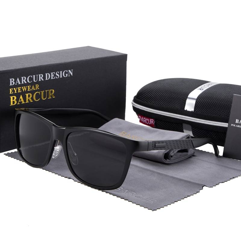BARCUR Brand Unisex Retro Aluminum+TR90 Material Sunglasses - Barcur ...