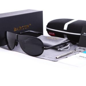 BARCUR Stainless Steel Polarized Sunglasses For Driving BC8868