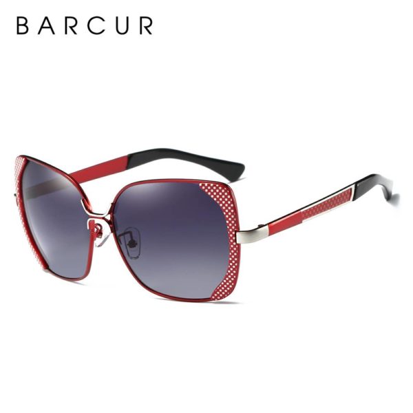 BARCUR Luxury Polarized Sunglasses Women Shades BC6238