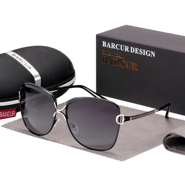 BARCUR Gradient Polarized Sunglasses Women BC8712