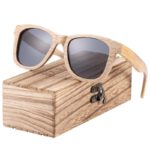 BARCUR Natural Wooden Sunglasses For Men Polarized BC8215