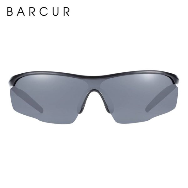 BARCUR Aluminum Frame Sunglasses Polarized Anti-Reflective Men